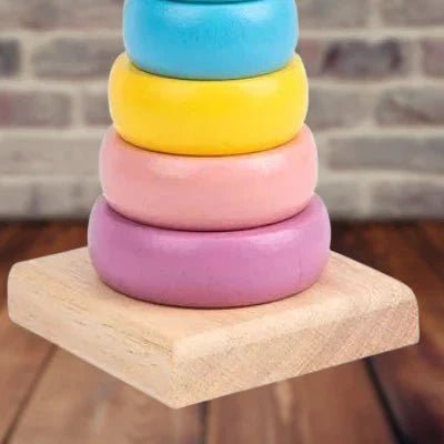 Jouet en Bois - WoodenToys™ - Tour Macaron - Bébé veut tout