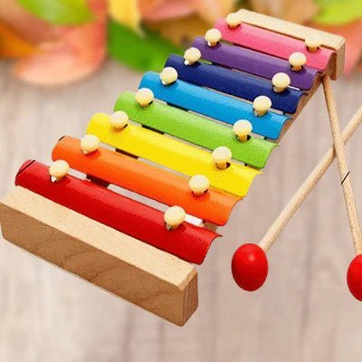 Jouet en Bois - WoodenToys™ - Xylophone - Bébé veut tout