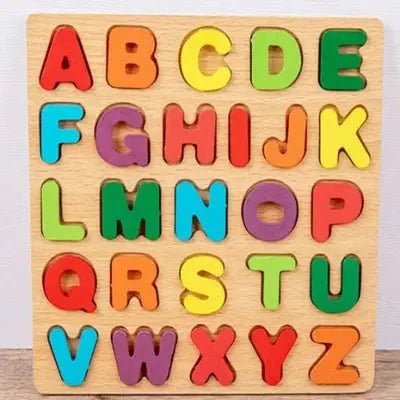 Puzzle en Bois - MontessoriToys™ - Alphabet - Bébé veut tout